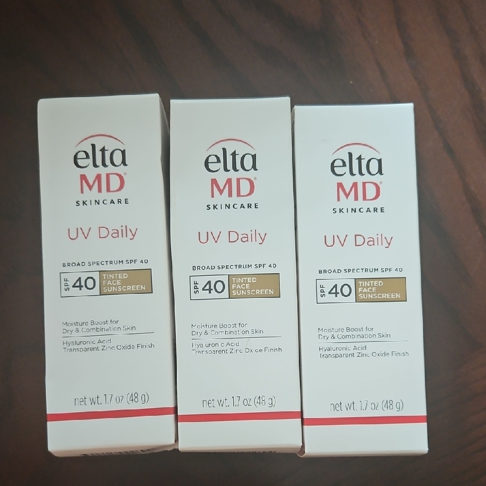 EltaMD UV Daily Tinted Sunscreen SPF 40 Trio